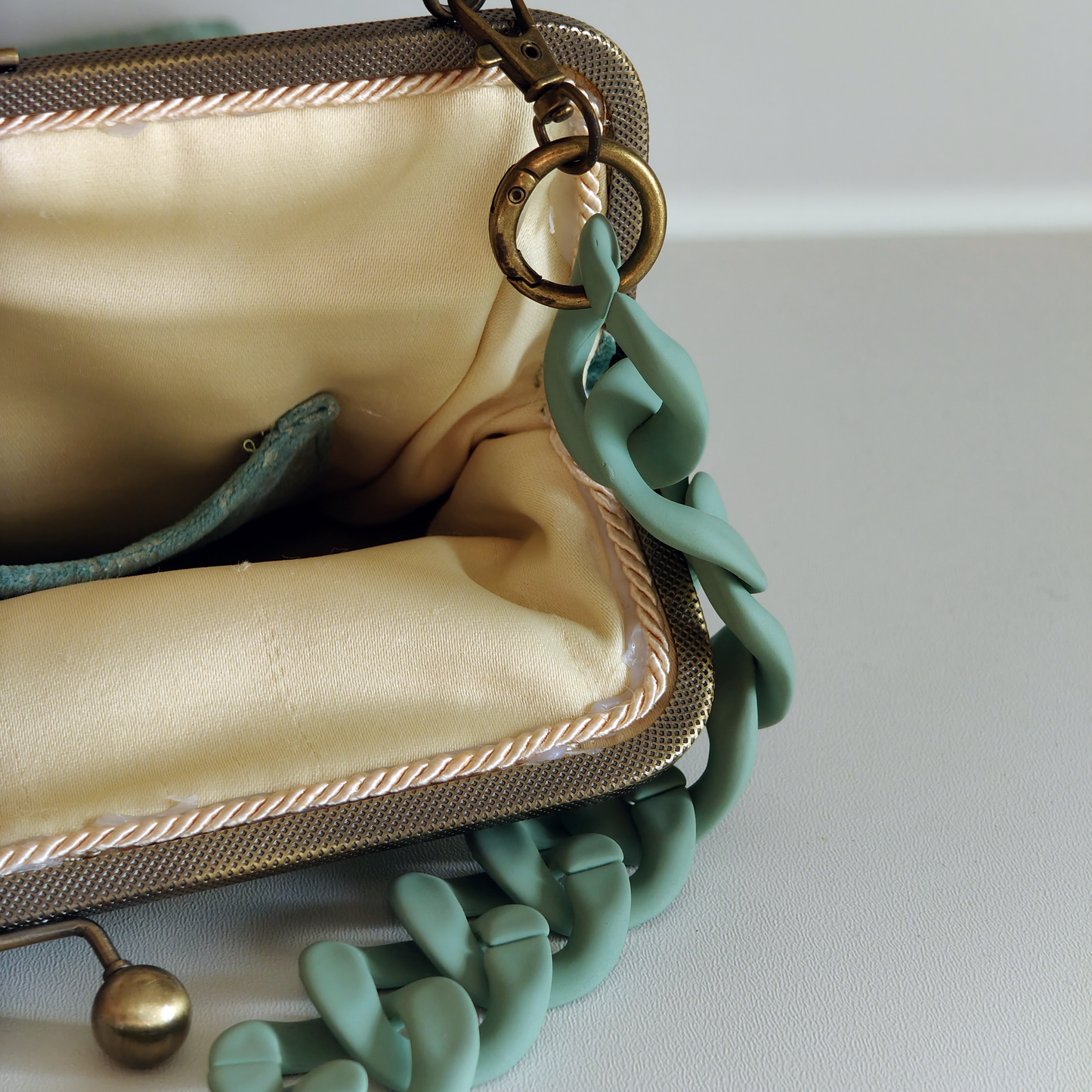 Borsa “Acquamarina Vintage”
