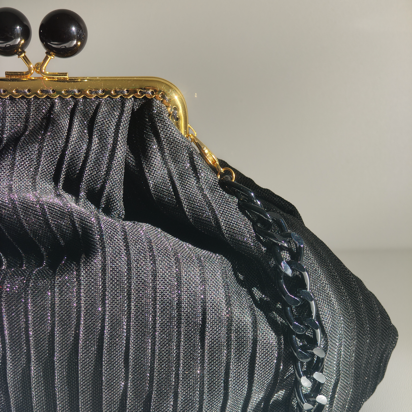 Borsa “Plissé Noir”