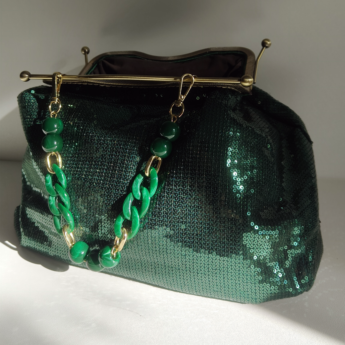 Borsa “Emerald Silence”
