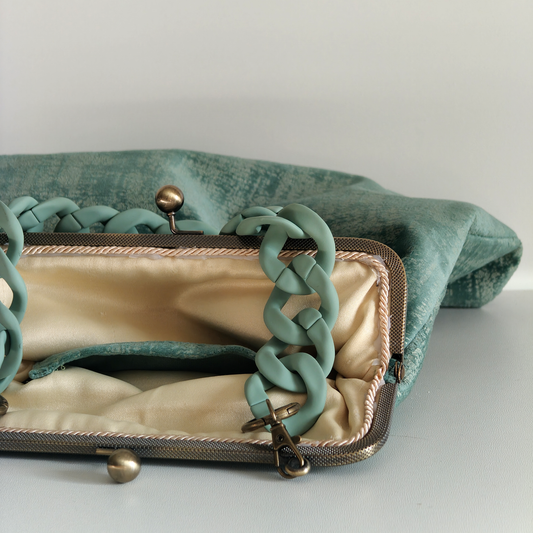 Borsa “Acquamarina Vintage”